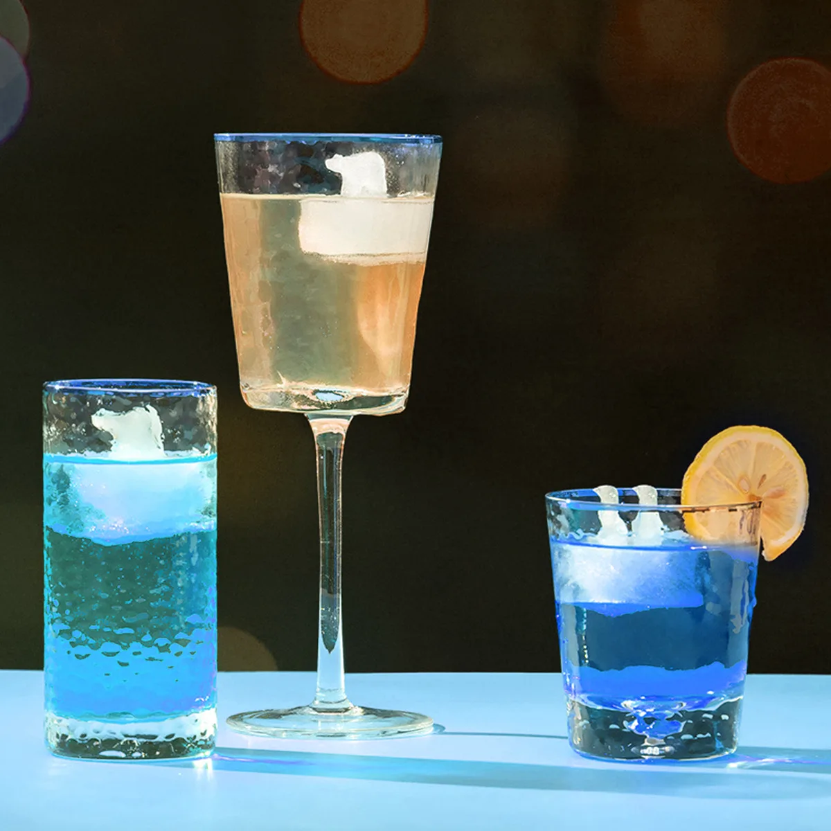 Silicone Mold Ice Cube Maker Chocolate Mould Tray Ice Cream DIY Tool 3D Form Whiskey Wine Cocktail Ice Cube Trays Molds