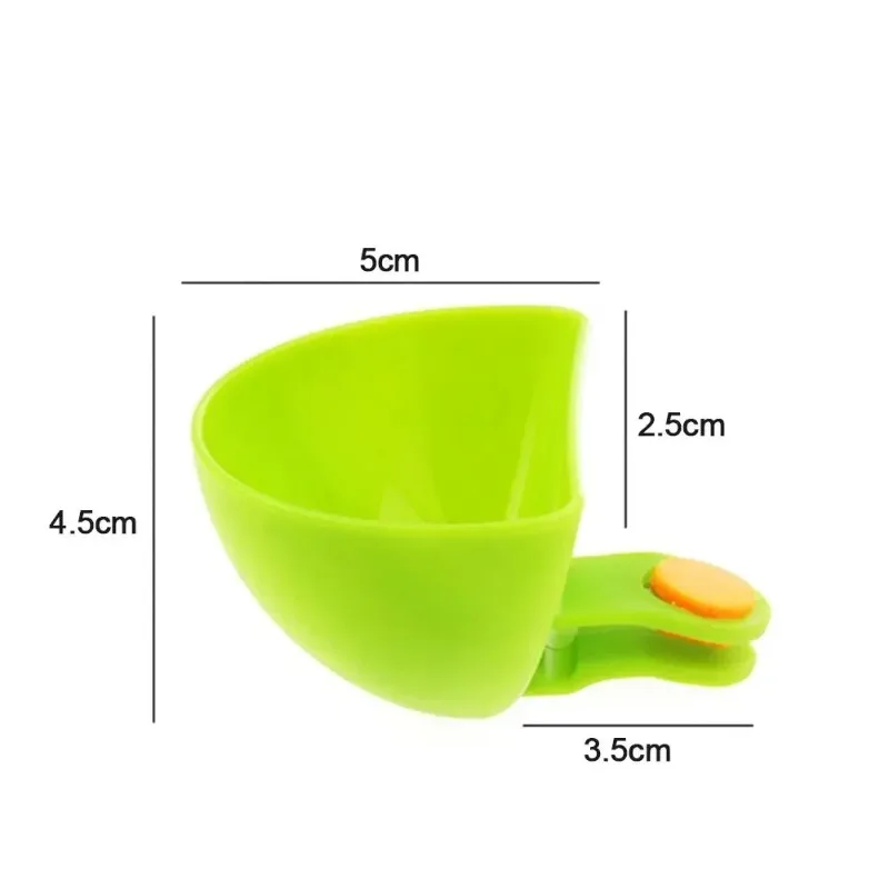 1PC Storage Box Assorted Seasoning Sugar Salad Tomato Sauce Dishes Kitchen Clip Bowl Dip Containers for Spices Salt Shaker