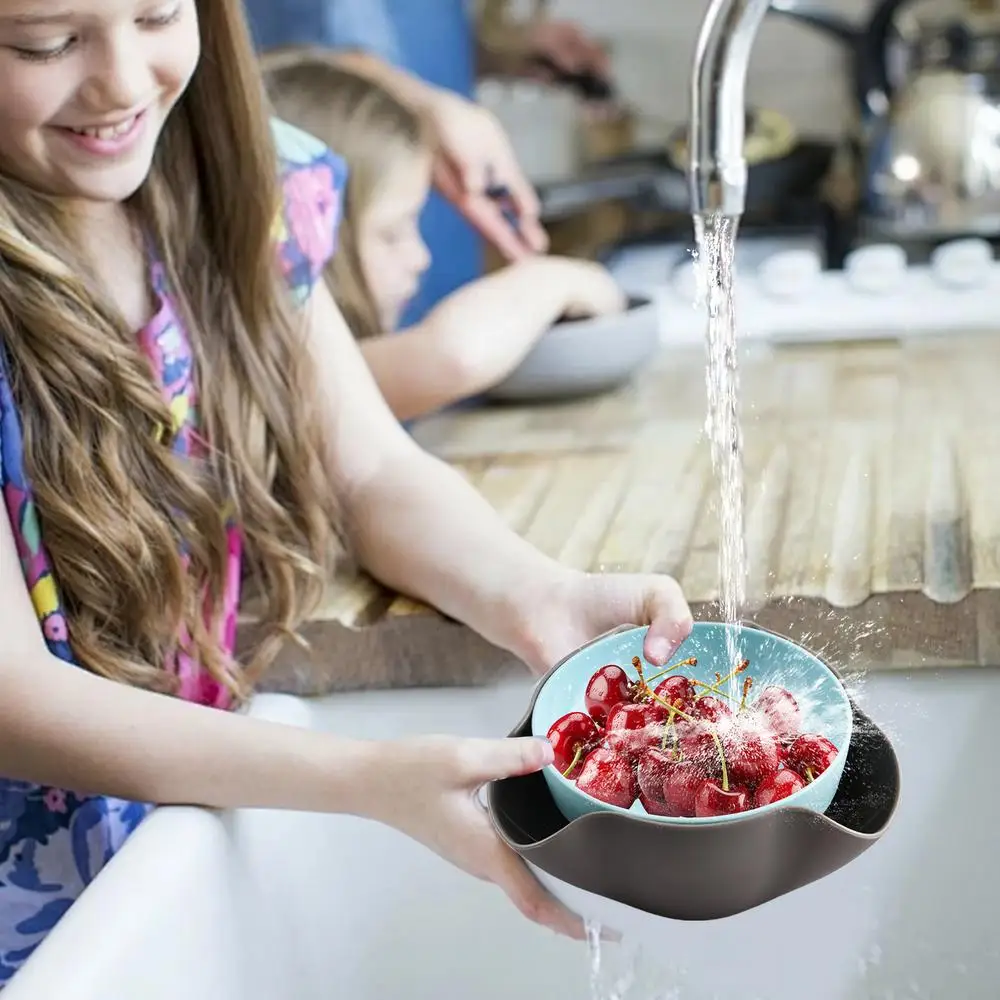 Snack Bowls Double Layer Serving Bowls Pistachios Bowl with Shell Storage Round Snacks Dish for Pistachios Cherries Popcorn